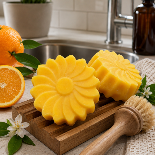 Fresh Orange Solid Dish Soap